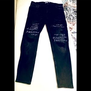 Zara jeans like new hardly worn
